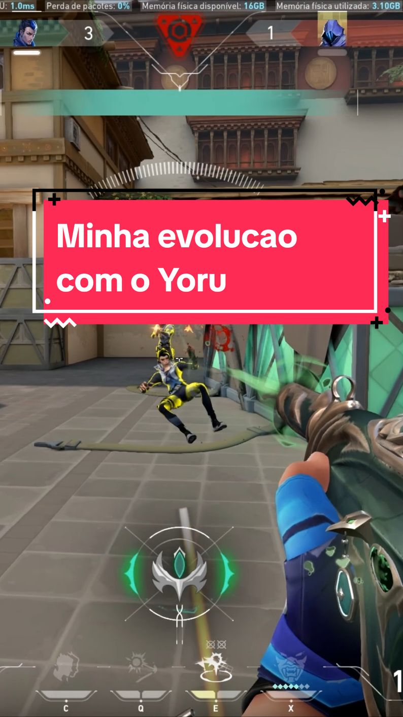 A minha evolucao com o Yoru. Desde o lancamento eu só jogo com ele, foram 2 anos jogando Valorant e dominando o Yoru. Até que depois de 7 meses jogando e treinando apareceram os primeiros resultados, e esse sou eu, com 3000 Horas de Yoru top 1 Brasil. #Valorant #valoranthighlights #valorantclips #valorantdicas #valorantyorutips 