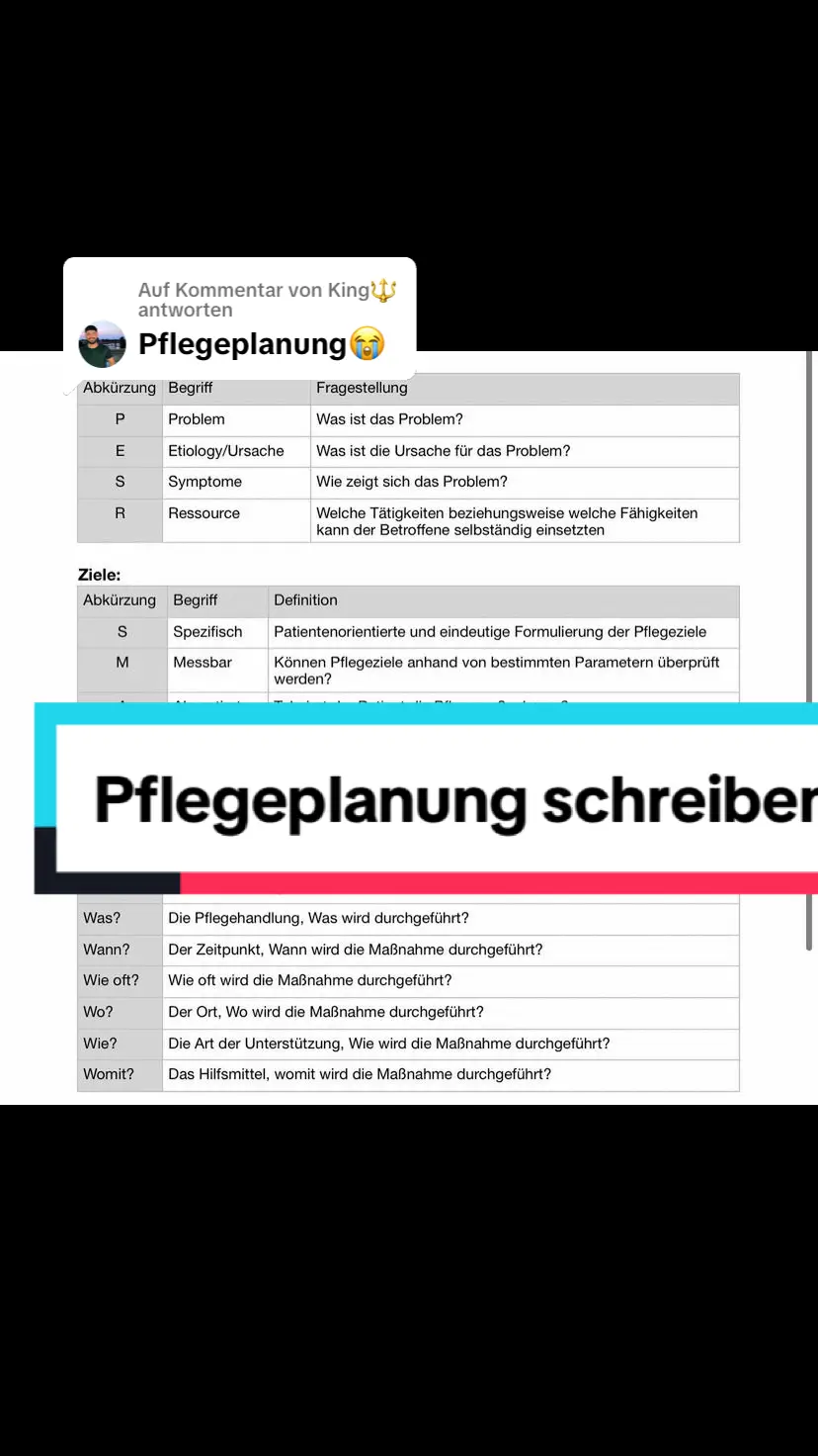 Antwort auf @King🔱 #pflegeplanung #flypシ #foryoupage❤️❤️ #hygiene #pflegekräfte 