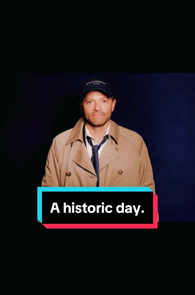 Today is a historic day… On November 5th, 2020, Castiel declared his love and sacrificed himself to save Dean and to save the world. Today, Cas is asking you to VOTE. Do it to protect humanity, to protect us all. For freedom.  Don’t sit this one out. iwillvote.com LINK IN BIO #fyp #foryou #foryoupage #spn #supernatural #deanwinchester #castiel #spnfamily #teamfreewill #freedom #democracy #forhumanity #VOTE  #harriswalz2024 