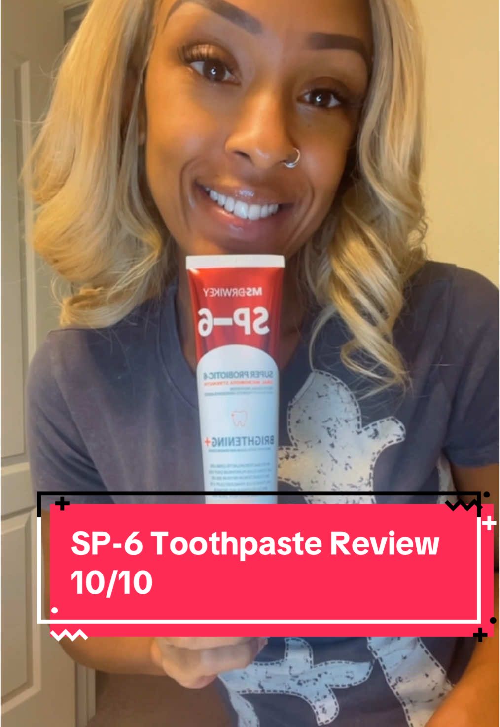 It’s time to get them yellow teeth & stank breath together besties! This SP-6 toothpaste is it! 