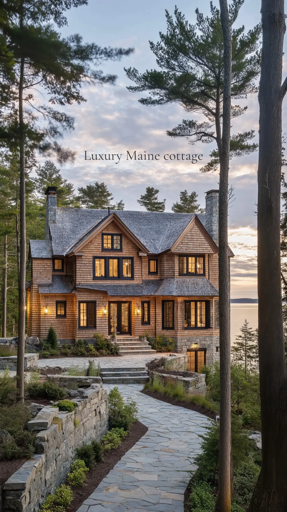 What do you think of this coastal home!? #luxuryhomes #realestate #homedecor #realestateinvesting #airbnbfinds #farmhouse #interiordesign 