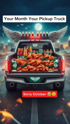 Your Month Your Pickup Truck Trunk #yourmonth #yourmonthyour #yourmonthyourthing #yourbirthmonth #birthmonth #aiart 