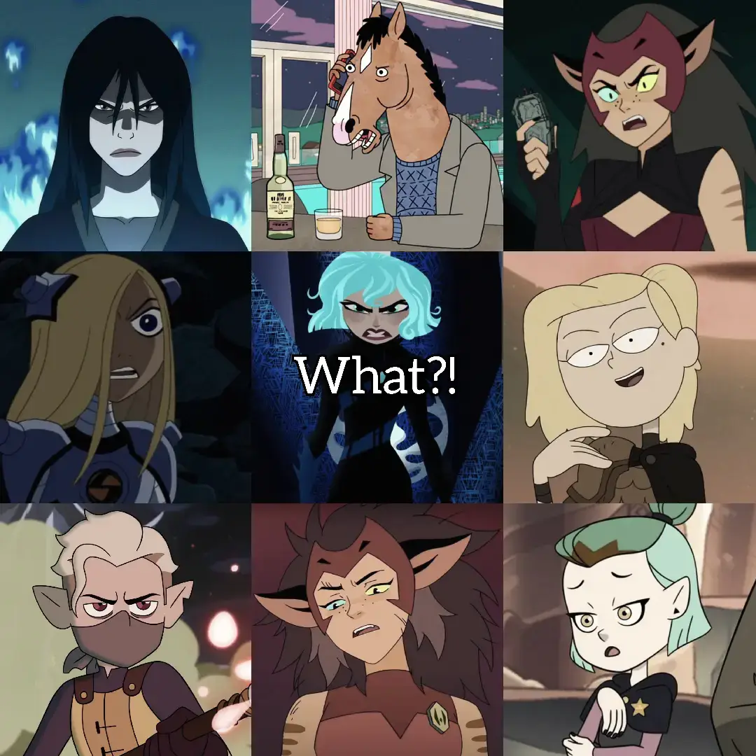 This trend kills me #cassunzel #bbterra #bojackhorseman #tyzula #amillow #catradora #scorptra #lunter #sashanne 