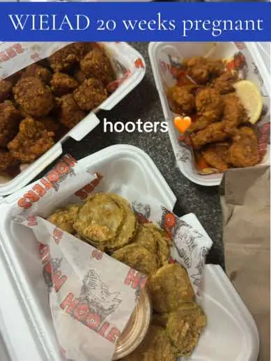 Sunday was a yummy day of eats! #hooters #greatamericanbagel #wieiadrealistic #wieiad #20weekspregnant #wieiadpregnant 