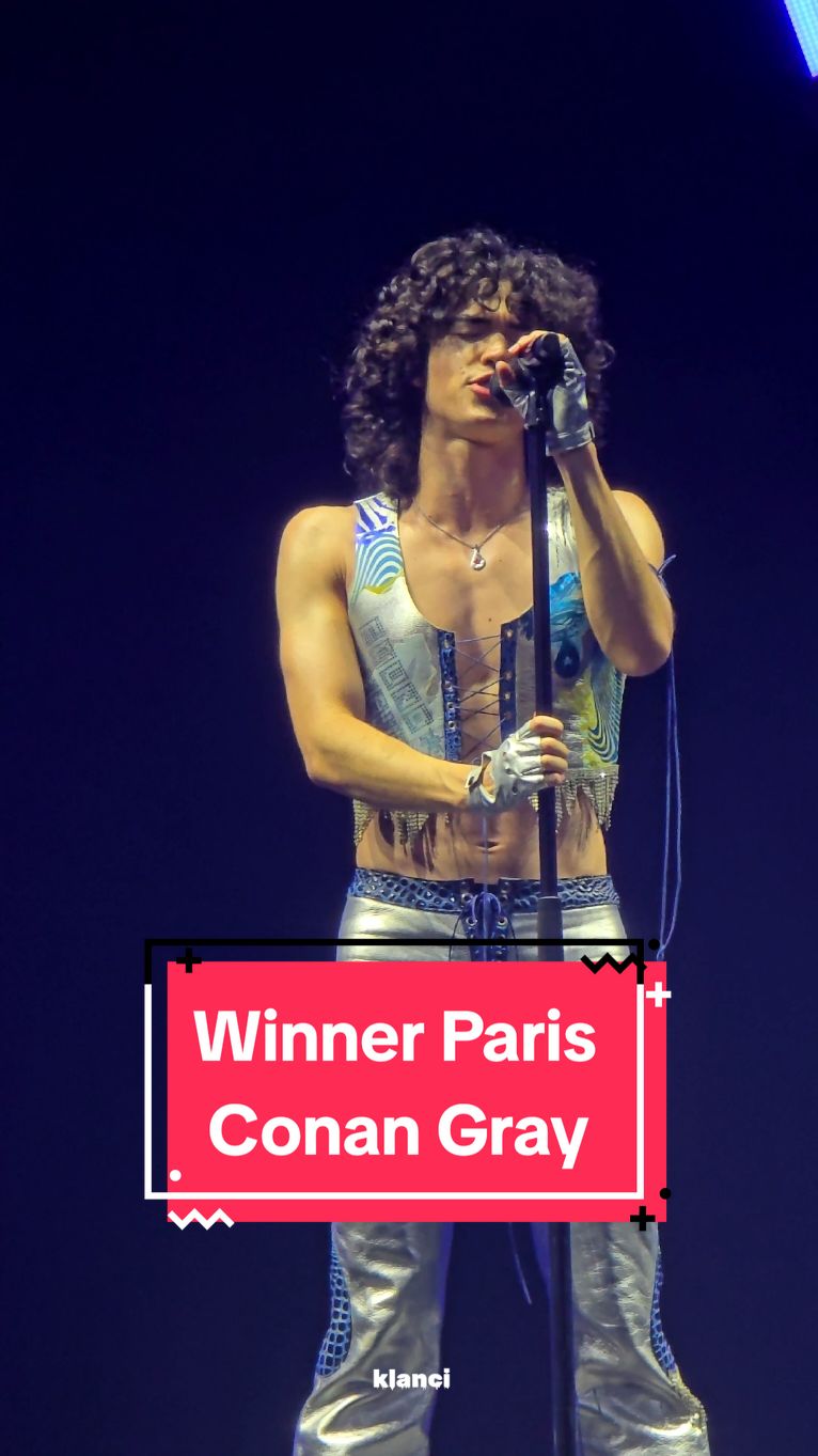 You really are the Winner 🌟 Conan Gray - Found Heaven Tour in Paris  #conangray #foundheaven #superache #kidkrow #sunsetseason #conangrayedit #conangrayfan #conangraytour #conangrayconcert #foundheavenontour #fyp #foryou @conangray 