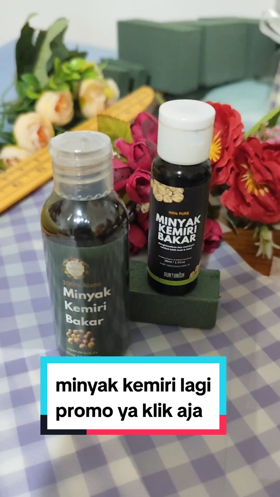 rekomendasi minyak kemiri bakar yang punya banyak manfaat #yuniknovi #minyakkemiri #minyakkemiribakar #minyakkemiriasli #minyakkemirimurni #kemiribakar #kemiri #rambutsehat #bismillah 