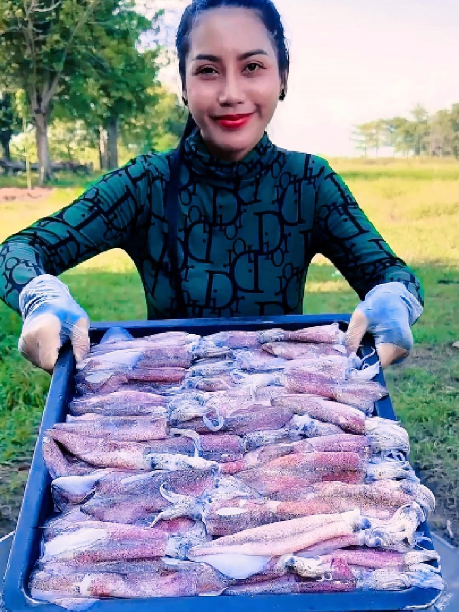 How to cook sea food salad recipe #cooking #food #tiktokfood