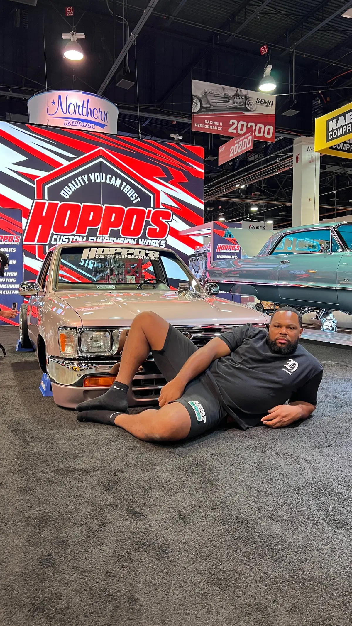 Sema day one!!! @Georjah am I doing this right?!?!  ##sema