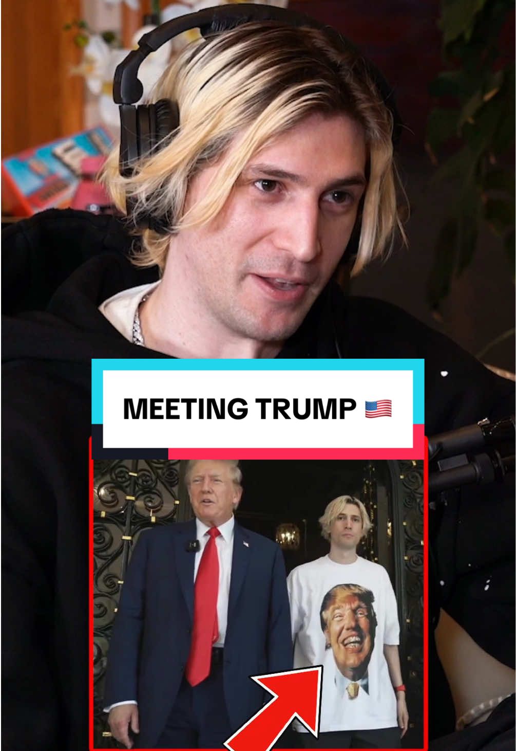 🇺🇸 XQC ON MEETING DONALD TRUMP! 😱 #loganpaul #mikemajlak #donaldtrump #trump #election #election2024 #electionday #adinross #impaulsive @Logan Paul @heybigmike @President Donald J Trump 