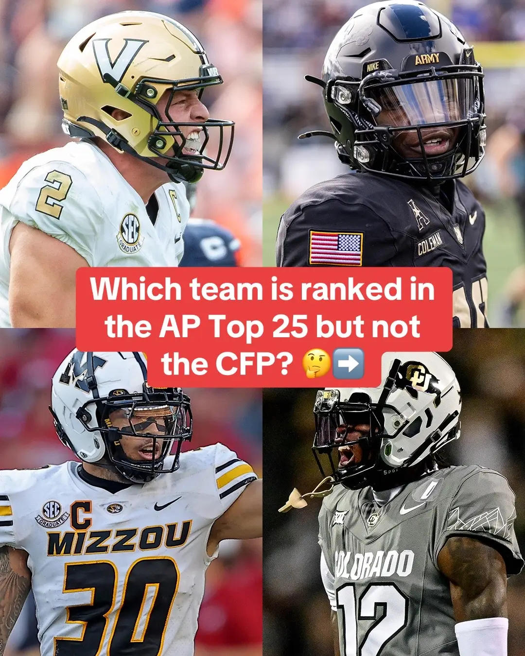 #cfbonfox #cfp #rankings #top25 