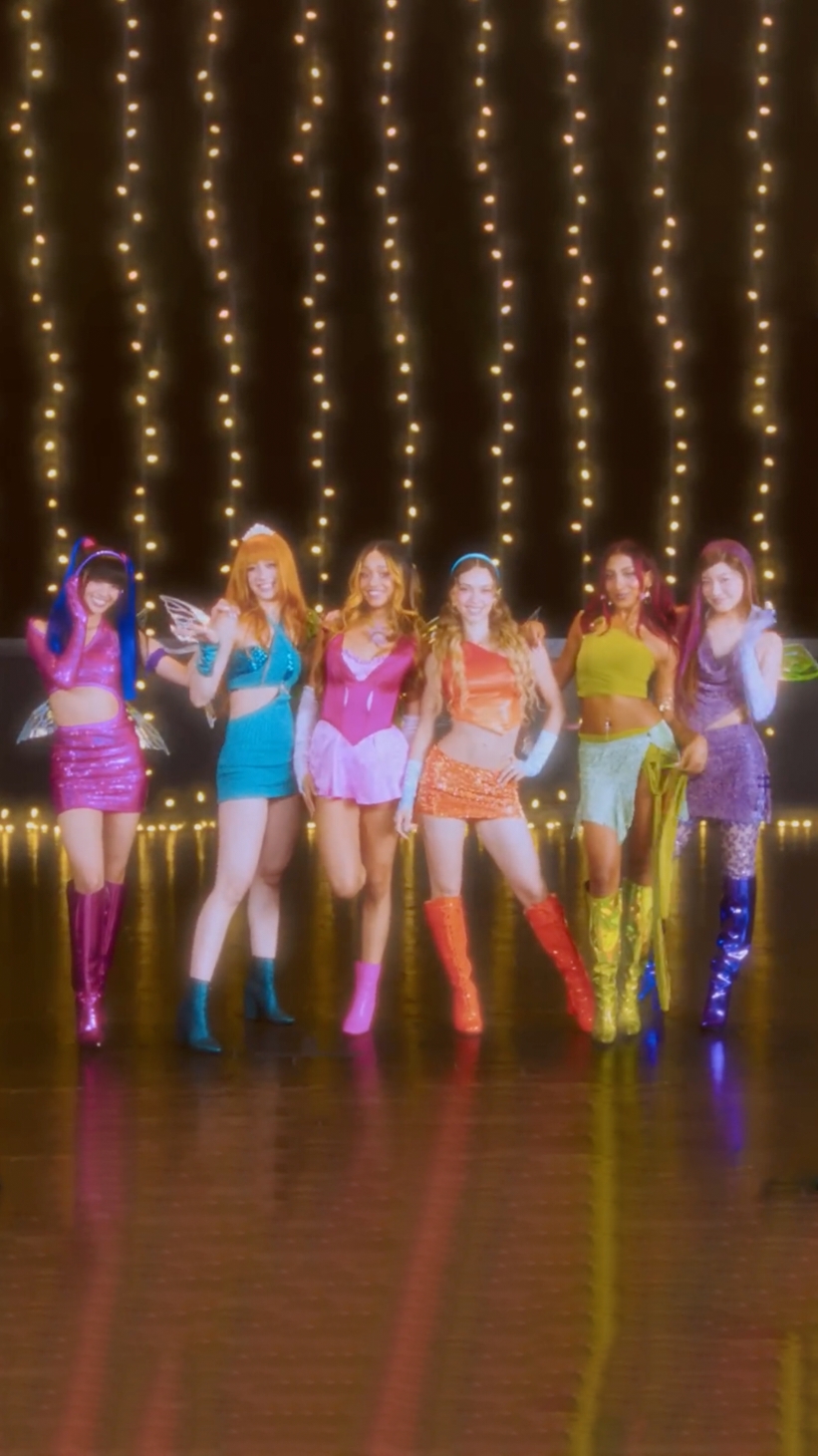 KATSEYE 🧚 literally have us charmed 🧡 💛 🩷 💚 💙 💜 with this special Halloween performance of 'Touch'!  🤙  Get you a group that can serve both talent AND 🎃 iconic halloween looks! 💜🌟 #katseye #touch #halloween #performance @katseyeworld 
