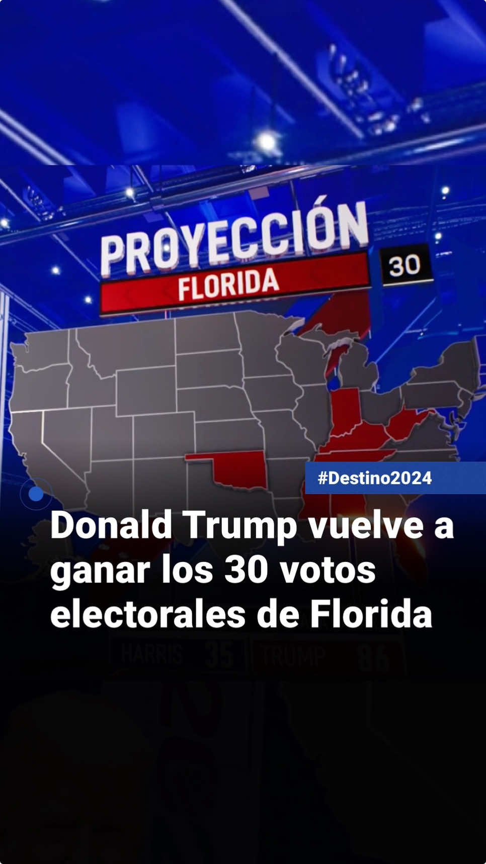 📌 🇺🇸El republicano Trump resultó ganador en el clave estado de Florida, según proyecciones de AP. Mientras tanto, las primeras proyecciones hechas por The Associated Press dan ganadora a Kamala Harris en Vermont, Connecticut, Maryland, Massachussetts, Rhode Island, Delaware y Nueva Jersey. Además de Florida, Trump también se ha impuesto en Kentucky, Indiana, West Virginia, Alabama, Oklahoma, Mississippi, Carolina del Sur, Tennessee y Arkansas. 👉 Sigue nuestra cobertura en el link de nuestra biografía 🔗. #Destino2024 #Elections #Elecciones #EleccionesEEUU #USA #ElectionsUSA #USElections #Política #UniNoticias #UnivisionNoticias #ElectionDay #Election2024