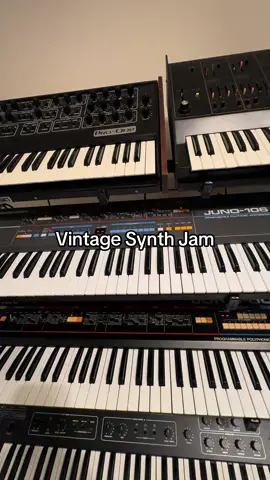 Synth jam using the Sequential Circuits Pro-One, Roland Juno 106, RE-909, Roland Space Echno RE-201, and Elektron Octatrack  #dawlessjammin #vintagesynth #synthesizer #synthtok #lofibeat 