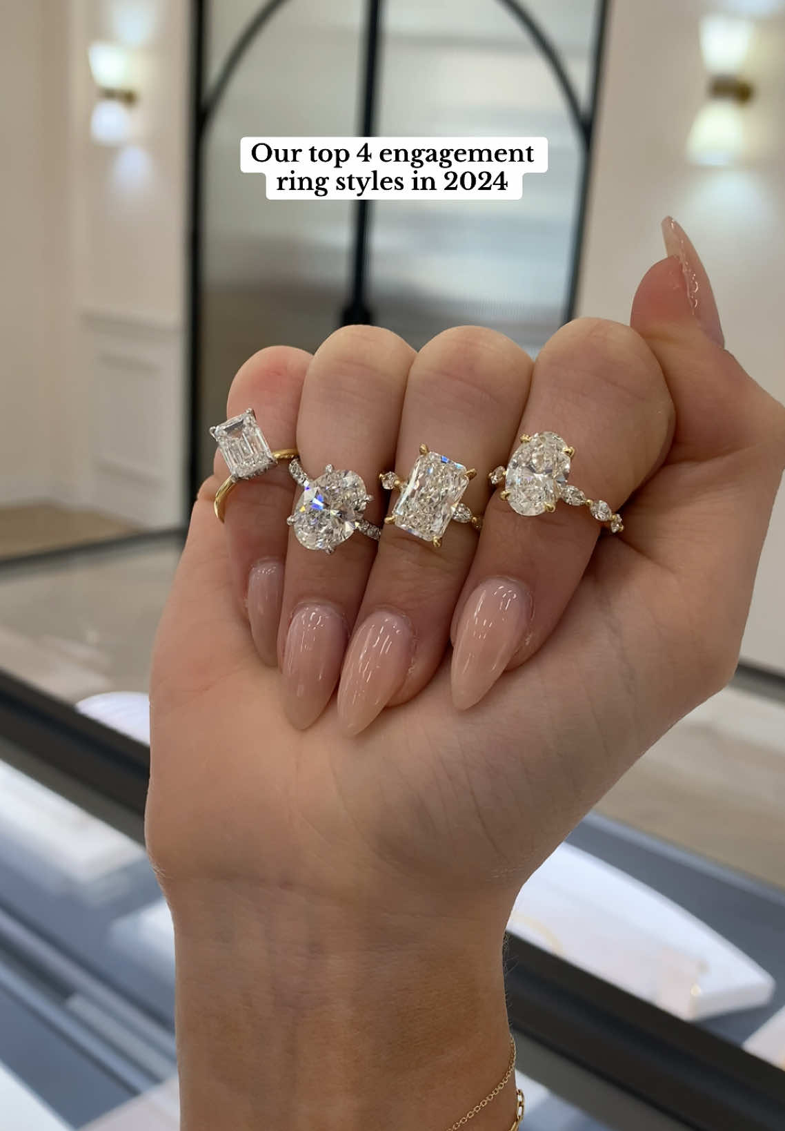 Is your dream ring in our top 4?💍🤭 #jacquefinejewellery #sydneyjewellery #engagement #engagementring #diamonds #weddingvibes #labgrowndiamond  #ringsoftiktok #foryoupage 