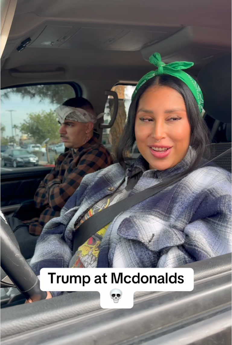 Foo got too much rizz 💀 @themorena702 #fyp #foryou #fypシ #trump #mcdonalds #kamala #election #funny #latina #mexican