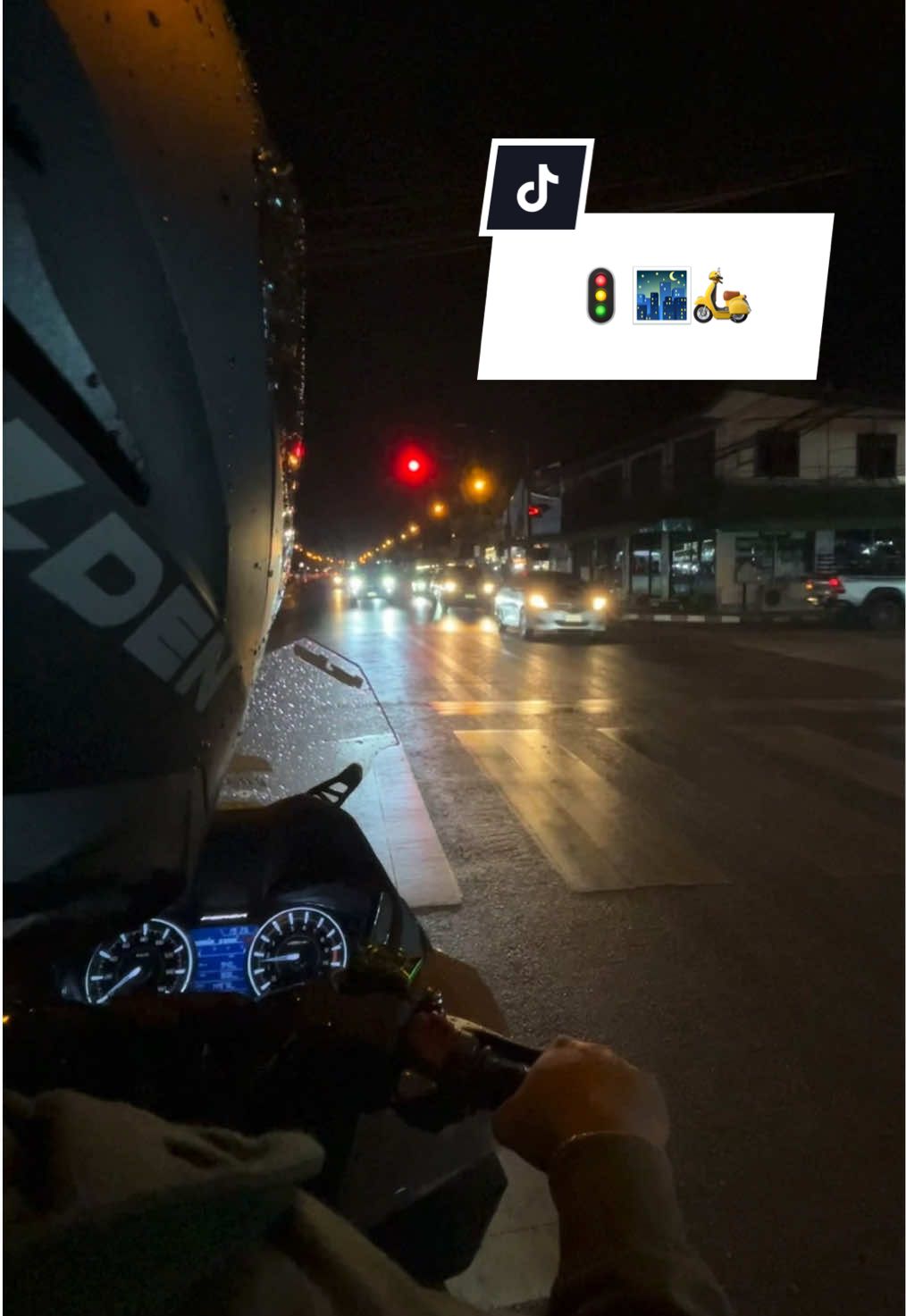 🚦🌃🛵 #เธรดเพลง #วัยรุ่นชิวไฟฟ้า #ฟอซ่า350 #ไปไหนก็ตามใจเรา🛵 