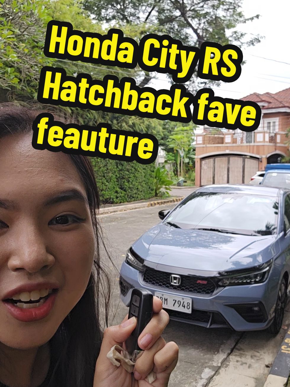 my favorite feature for the @hondacarsphilippines City RS Hatchback is the remote start feature, here's how you do it! #honda #hondacity #cityrs #hatchback #hondasensing #carreview 