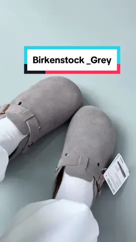 Birkenstock _Grey #sneakerlagiay #sneakernhatrang #sneaker #fyp #trending #xuhuong #viral 