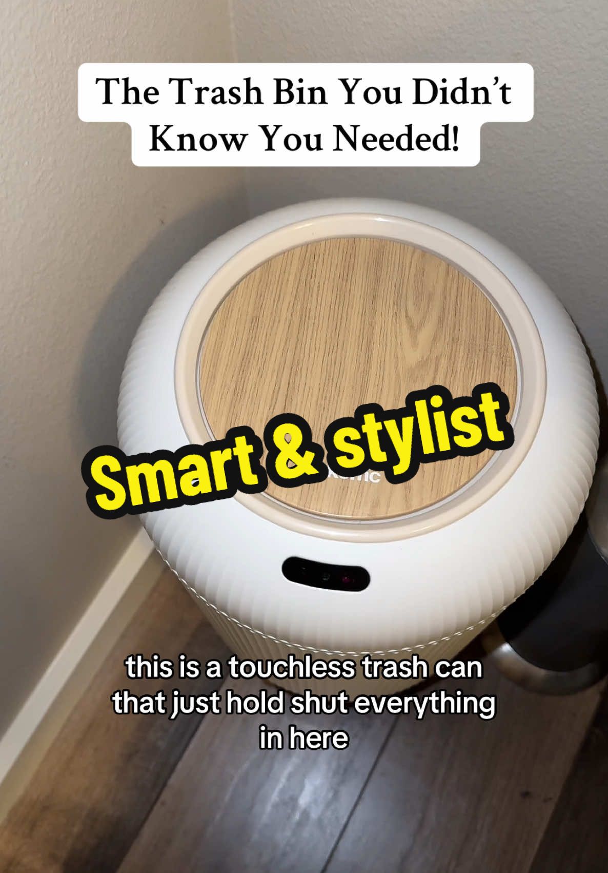 🗑️ Upgrade to a touch-free trash experience with Pukomc Smart Induction Trash Bin! Perfect for any room. #SmartTrashBin #Pukomc #touchfreetrashcan #tiktokmademebuyit #tiktokshopblackfriday #tiktokshopcybermonday 