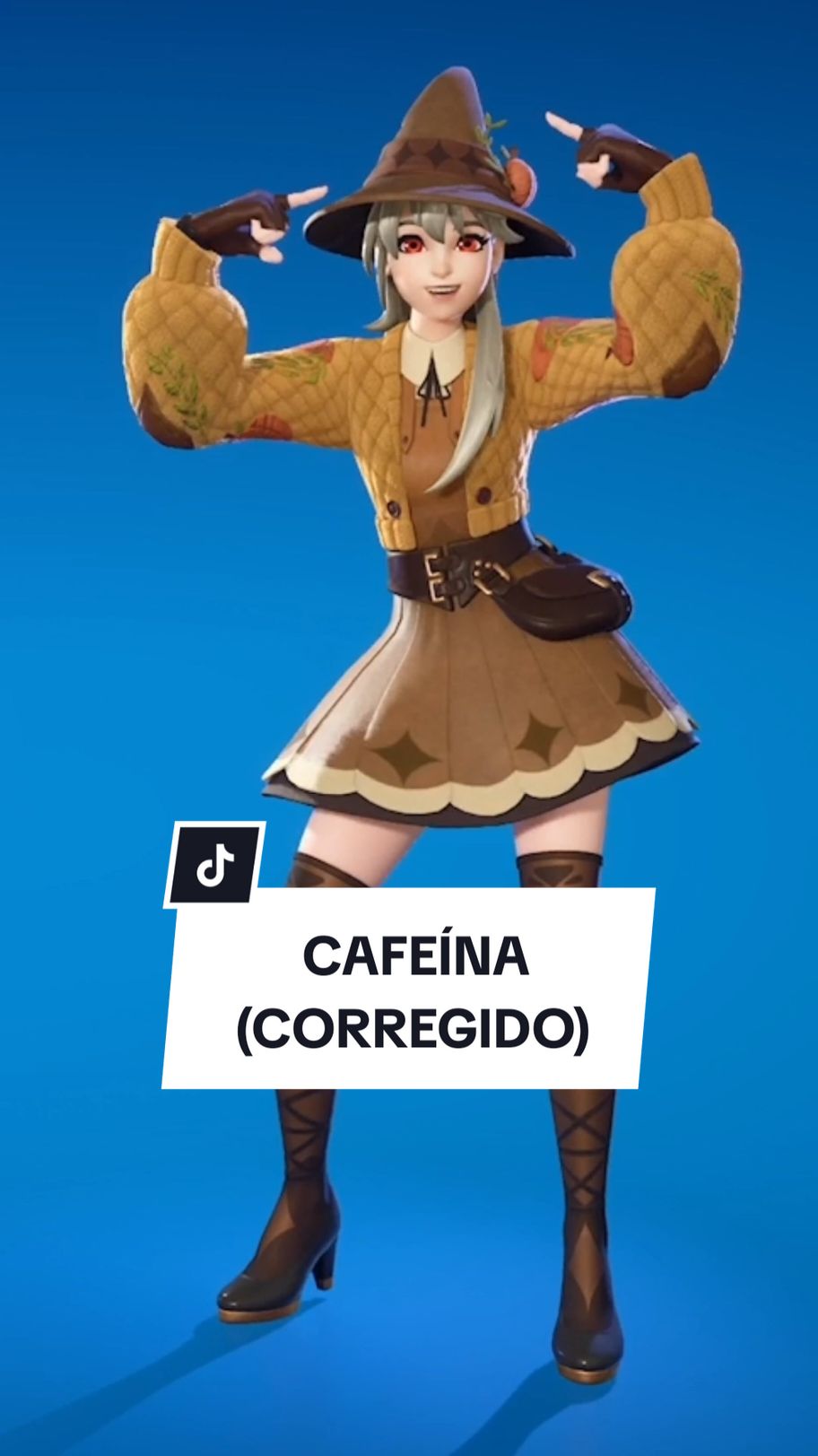 CAFEINA (CORREGIDO) - FORTNITE BAILE ESPRESSO SABRINA CARPENTER  #cafeina #sabrinacarpenter #baile #dance #espresso 