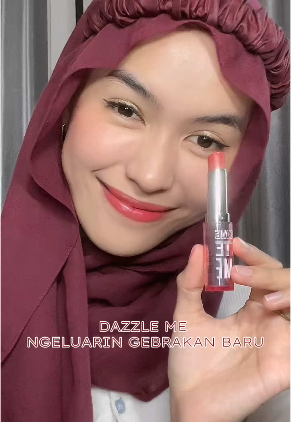 super excited final look nya sebagus inii gilaa🥹💖✨🫵🏻 #BeautyTok #gayaditiktok #reviewjujur #fyp #lips @DAZZLE ME INDONESIA 