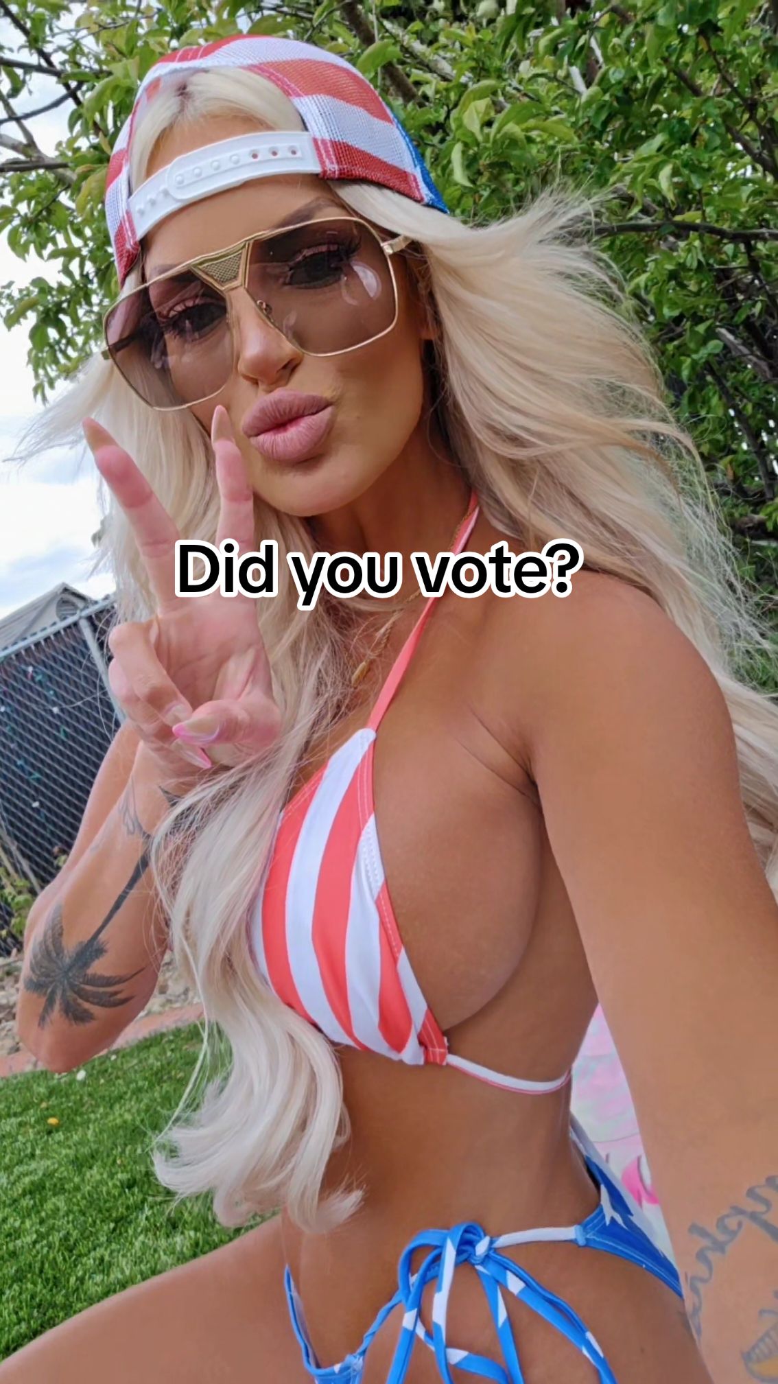 Did you vote🇺🇸🇺🇸 #usa_tiktok #usa🇺🇸 #vote #election2024 #reels #barbie #bikini 