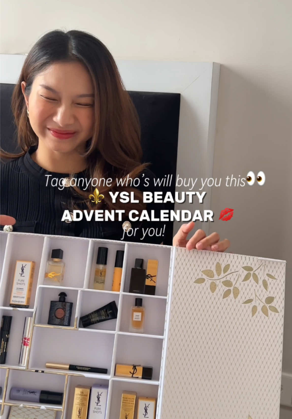 Definitely bisa beli sendiri, but he’s obsessed with me.💋 This is your sign to tag or posting ulang this video manifesting unboxing juga THE YSL BEAUTY ADVENT CALENDAR!  @YSL Beauty #YSLBEAUTYID #YSLHOLIDAY #meisyasallwa #ysladventcalendar2024 