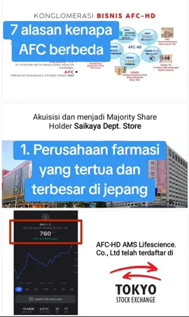 7 Alasan kenapa berbisnis di Perusahaan AFC Farmasi dari Jepang berbeda#afclifescience #nutrisi #superfood #konsultankesehatan #