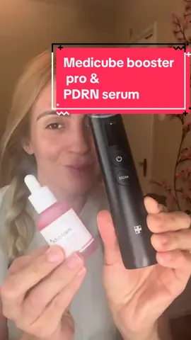 Medicube Age R booster pro & PDRN pink serum #skin #koreanskincare #skincare #skincareformoms #boosterpro #medicube #howtousemedicubeagerboosterpro #blackfriday #cybermonday #holiday #tiktokshop @Medicube US 