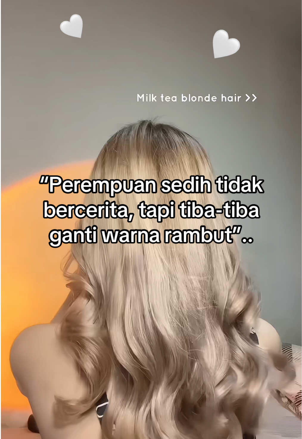 Ganti warna rambut adalah jalan ninjaku haaa #haircolor #rekomendasiwarnarambut #catrambutsendiri #garnierhaircolor #xyzbca 