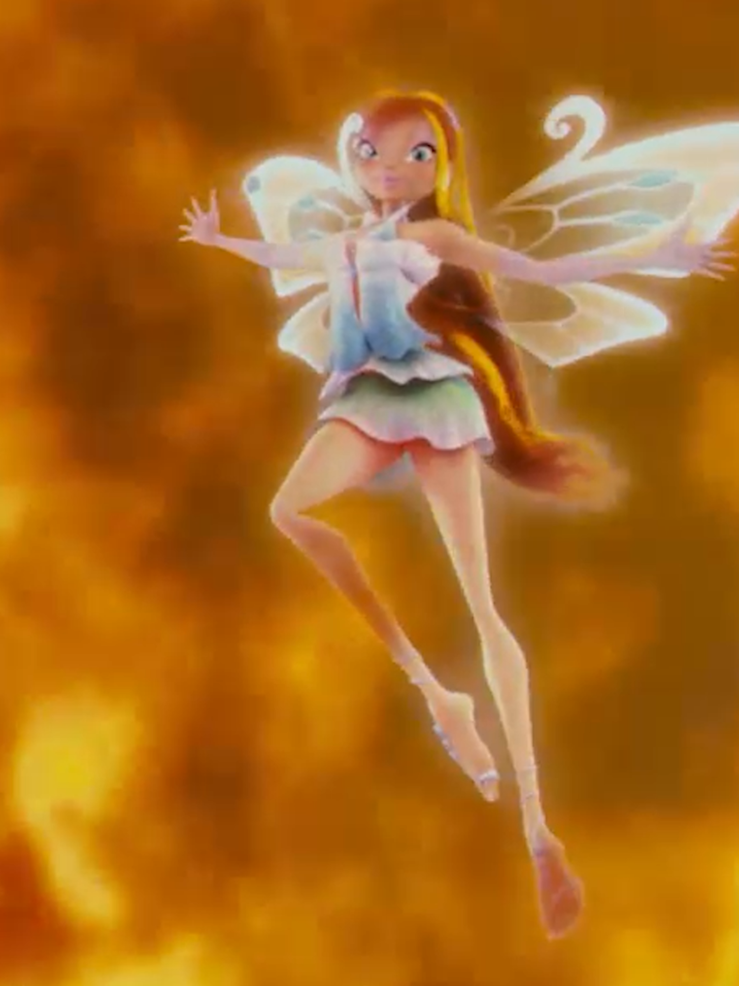 Bloom, Fairy Guardian of Domino🧚    #winx #winxclub #winxclubofficial #winxthesecretofthelostkingdom #enchantix #bloom #winxtransformation