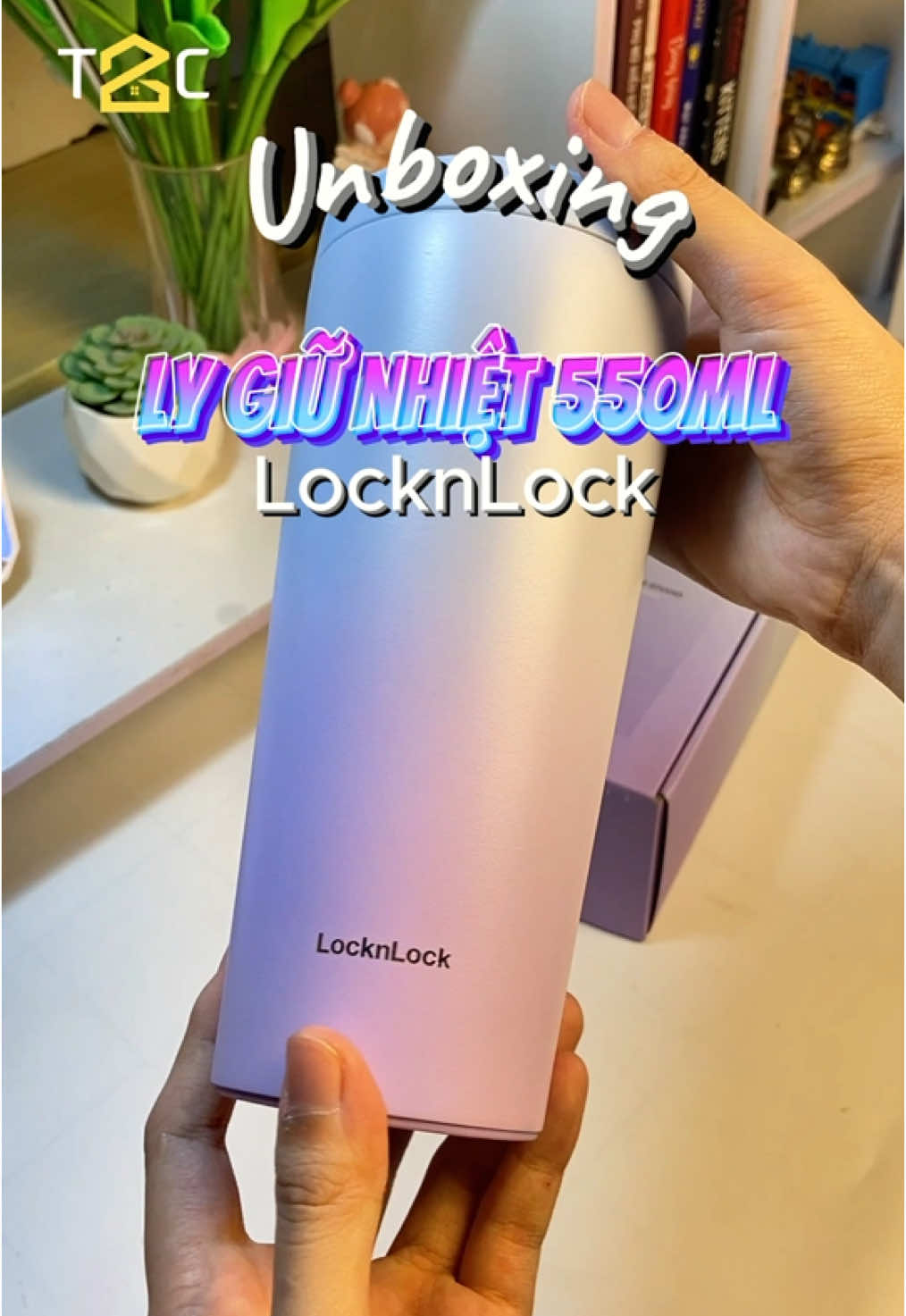 Cùng T2C khám phá chiếc Ly Giữ Nhiệt màu Gradient siêu xinh này nhé💞😍💞😍 #xuhuong #lygiunhiet #lygiunhietlocknlock #locknlock #t2cmall #t2cmalllocknlockchinhhang 