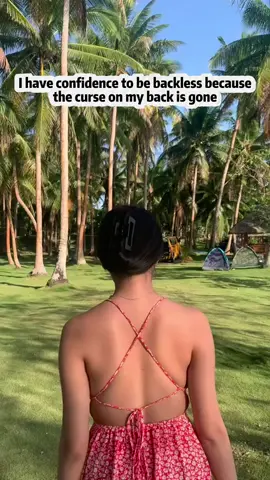 I have confidence to be backless because the curse on my back is gone 😘😘#quarxery #skincare #Acne #bodywash #Moisturizing #clean