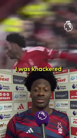 Have to admire Ola Aina’s honesty in this interview 😂🧃 #PremierLeague #NottinghamForest 
