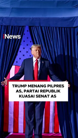 Donald Trump dari Partai Republik memenangi Pemilihan Presiden AS 2024. Capres Donald Trump mengungguli Kamala Harris, pesaingnya dari Partai Demokrat yang juga petahana wakil presiden. Menurut Fox News, Trump memenangi Pilpres AS usai mendapat 277 suara elektoral, melewati ambang batas 270 suara electoral untuk menang. Sedangkan, Kamala Harris meraih 226 dari 270 electoral vote yang dibutuhkan. Menurut perhitungan media AS, Trump memimpin empat negara bagian swing state per Rabu (6/11/2024). Sementara rivalnya, Kamala Harris hanya memimpin di dua negara bagian. Alhasil Partai Republik memenangkan suara mayoritas dalam pemilihan umum Amerika Serikat 2024. Dari hasil tersebut, membuat Partai Republik dapat meraih 51 kursi senat AS. Jumlah itu pun dapat bertambah seiring berjalannya perhitungan suara. #inews#DonalTrump #menang #pilpres #amerikaserikat #kamalaharris