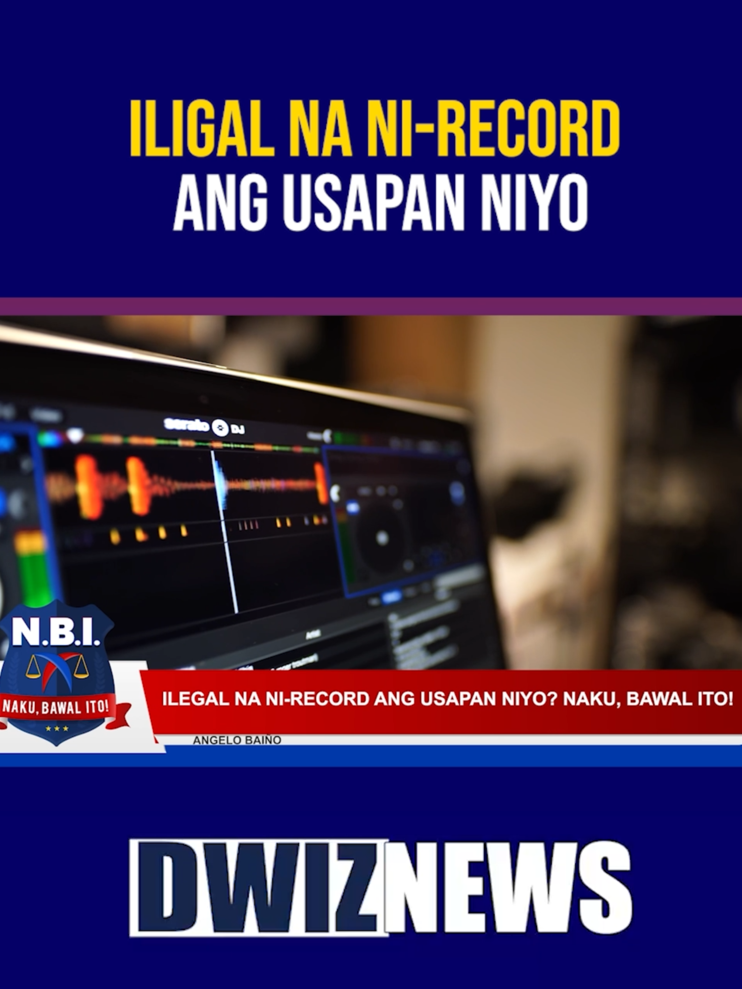 Iligal na ni-record ang usapan niyo | #NAKUBAWALITO  YouTube: www.youtube.com/@DWIZ882Live #dwiz #dwiznews #aliw23