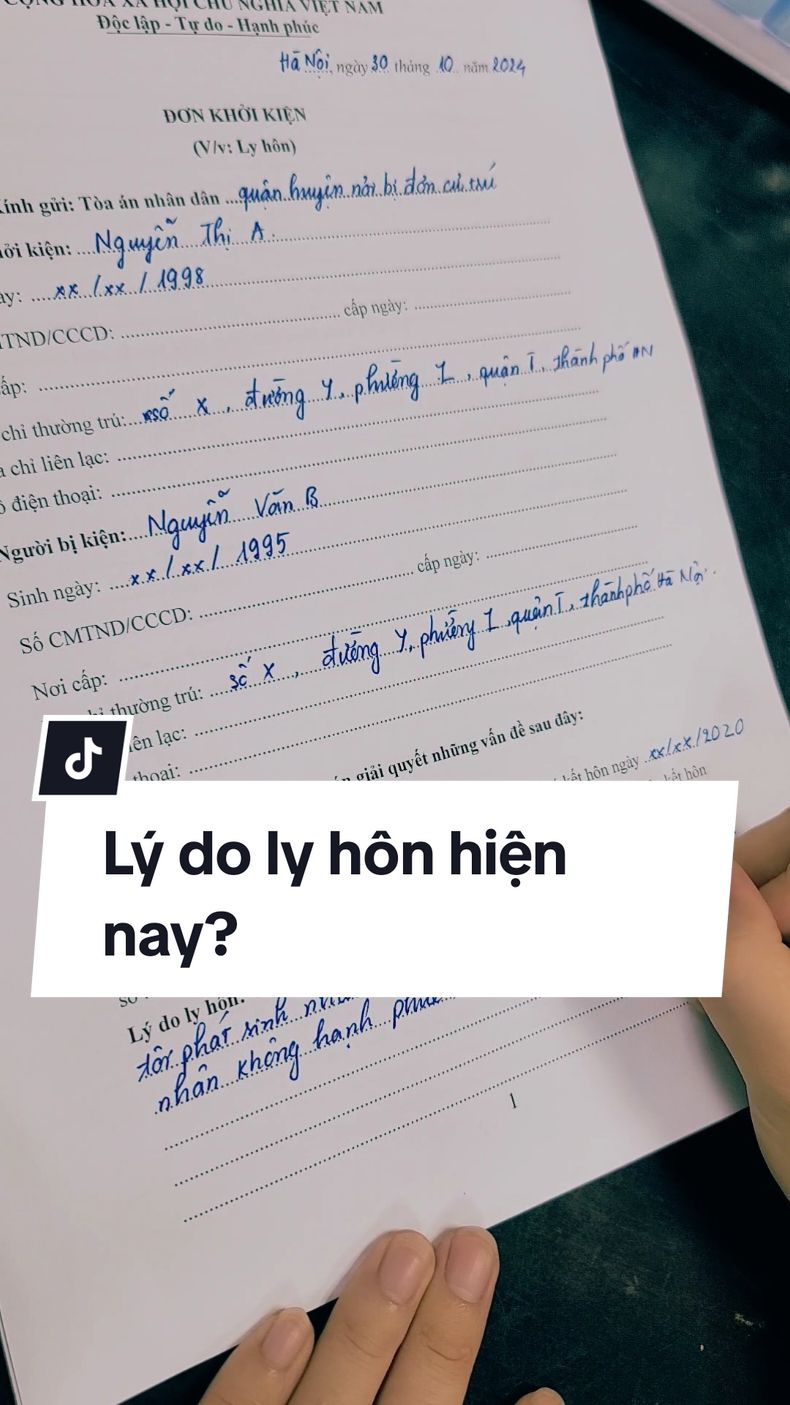 Hỗ trợ soạn đơn, thực hiện thủ tục ly hôn nhanh chóng #lyhondonphuong #tuvanluat #viral #maudonlyhon #tuvanluatmienphi #xuhuongtiktok #lyhonthuantinh #xuhuong 