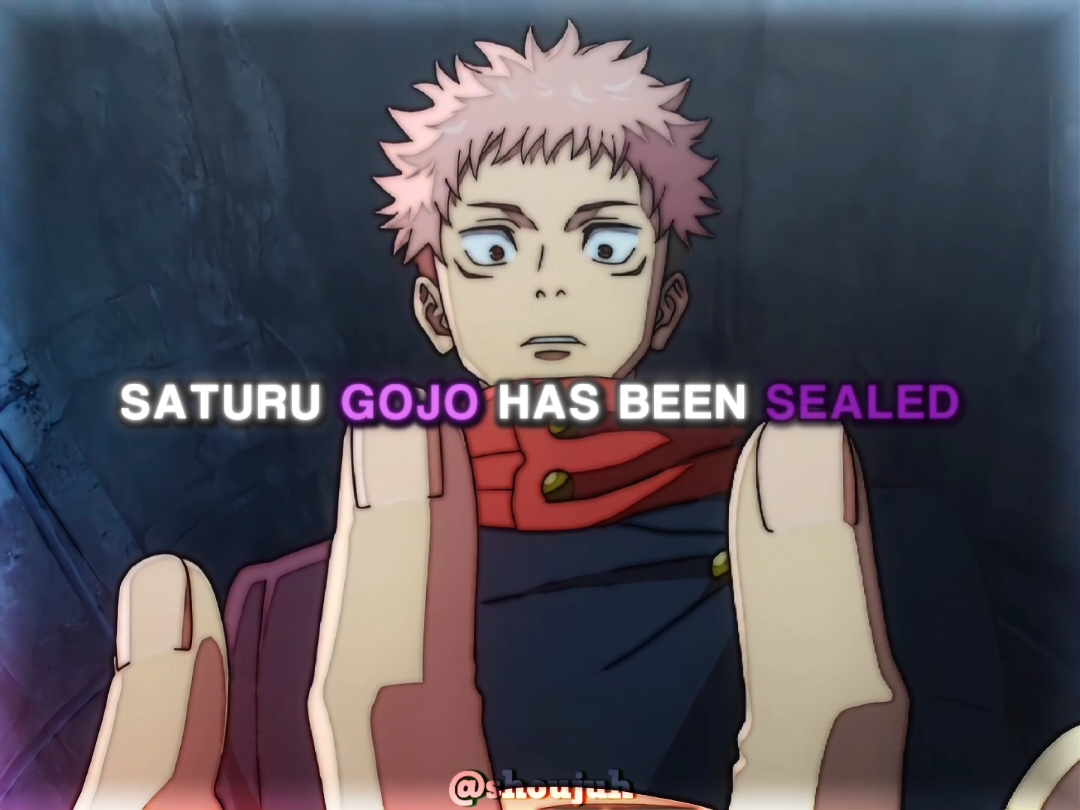 Part 4 | Gojo was sealed 😱 #fyp #foryou #anime #animeedit 