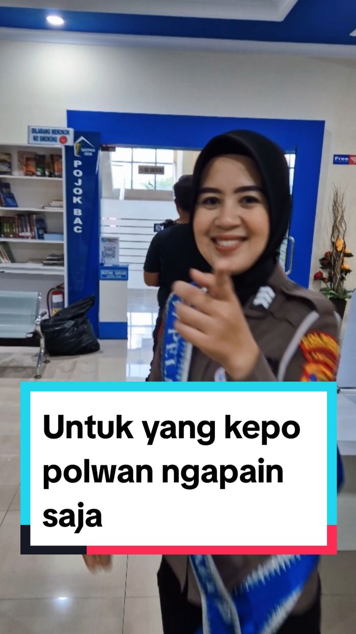 Brigpol Ummu hanny fabela saat sedang mengenalkan Satlantas Polresta Bandar Lampung #fyp #polisi #polresta #lampung #satlantas #satpas #polwan #polwanindonesia 