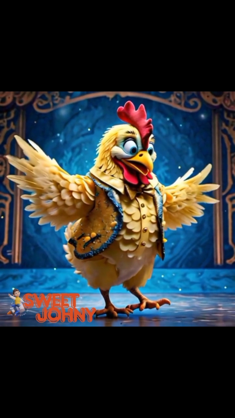 funny chicken dance #foryou #kidsvideo #kidscartoon #kidsoftiktok #kids 