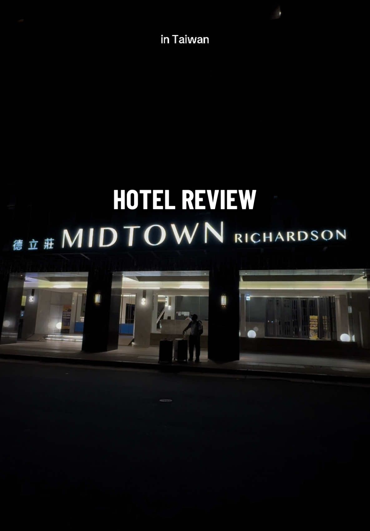 HOTEL MIDTOWN RICHARDSON (TAIWAN) REVIEW ROOM: ⭐️⭐️⭐️ SERVICE: ⭐️⭐️⭐️⭐️⭐️ FOOD: N/A LOCATION: ⭐️⭐️⭐️⭐️ PRICE: $$$ #midtownrichardsonhotel #WhenInTaiwan #hotelreview