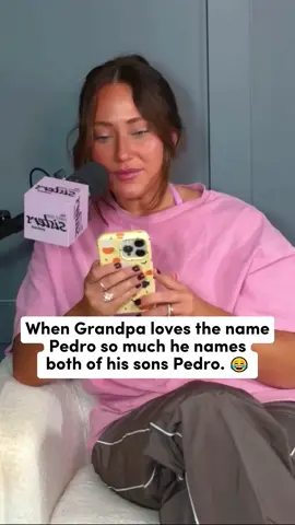 When Grandpa loves the name Pedro so much he names both of his sons Pedro. 😂 #grandpa #pedro #names #son #fyp #foryou #fairlyoddparents #sarahandlo #thebeestons #fairlyoddsisters #podcast #podcastclips #stories #girlspodcast