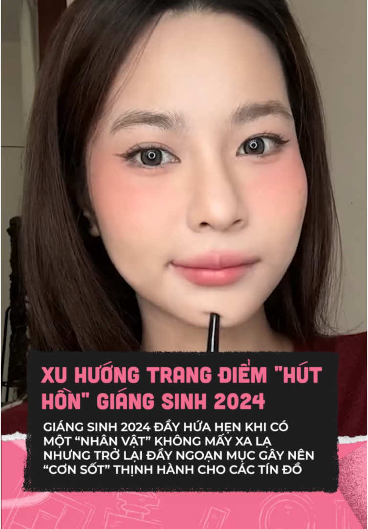 Tone này make giáng sinh là hết nước chấm #clbeauty #clmedia #celebnetwork #xuhuong #trending #makeup #christmas 