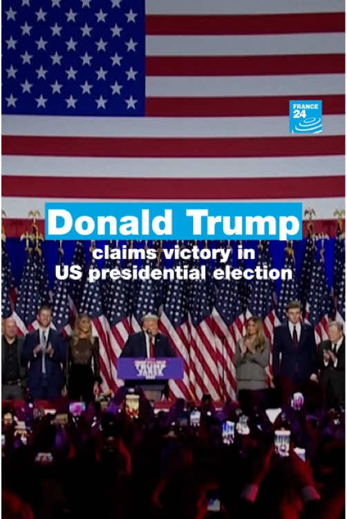 🇺🇸🗳  US president-elect Donald #Trump claimed victory in a speech to his supporters in West Palm Beach, Florida. Here are the main takeaways. 👆 #USAElection2024