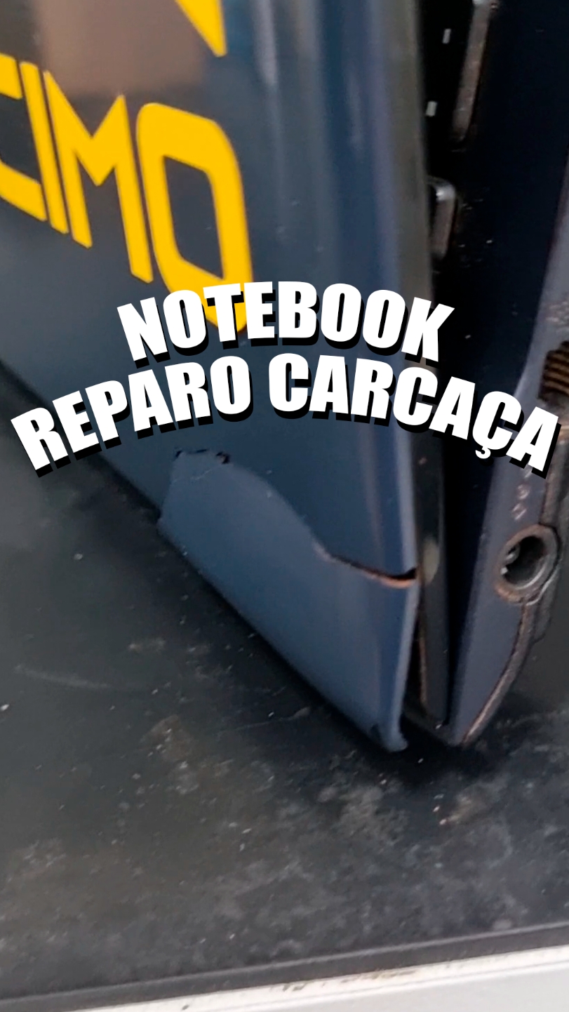 COMO REPARAR A CARCAÇA DO NOTEBOOK #informatica #pc #notebook