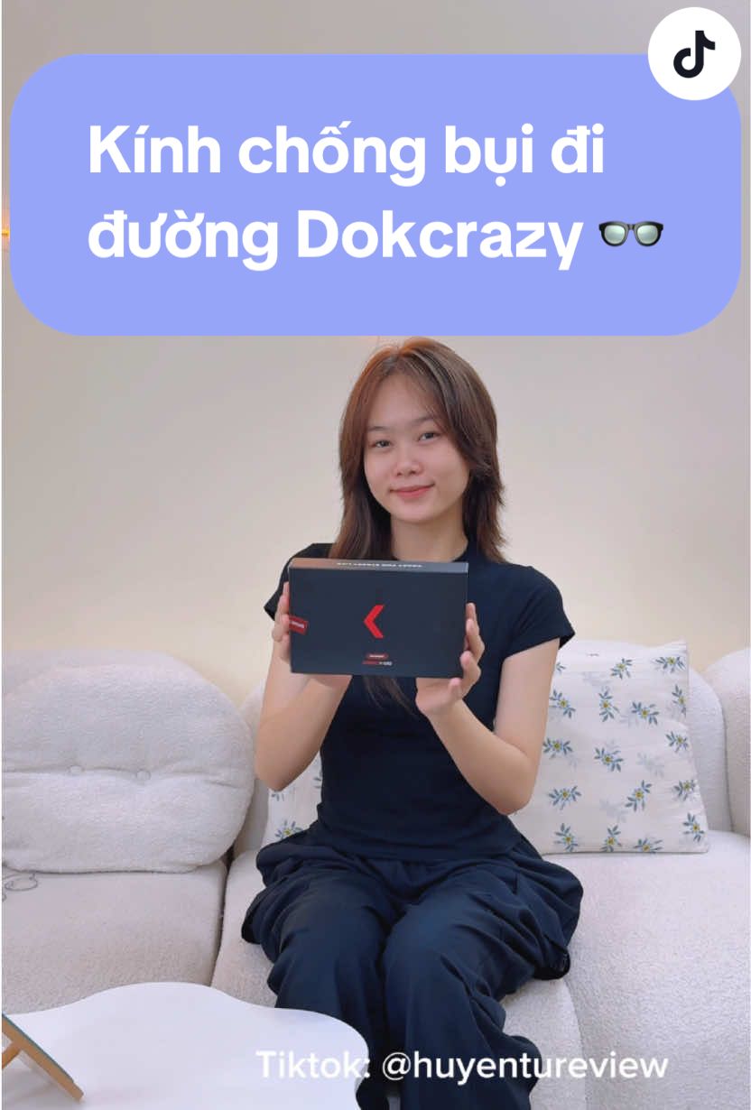 Kính chống bụi đi đường cho người đi xe máy, xe đạp, điểm mình thích nhất là không bị đọng hơi nước trên kính, thiết kế đeo lên nhìn cũng ngầu nữa 🥰 #huyentureview #kinhchongbui #kinhthoitrang #reviews