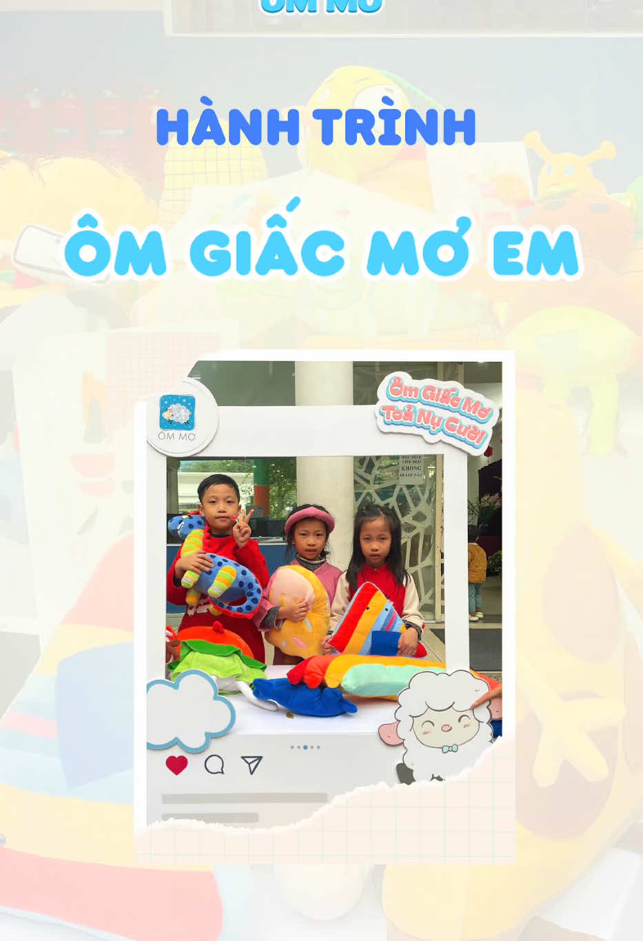 🧸 Cùng Ôm Mơ bắt đầu hành trình 