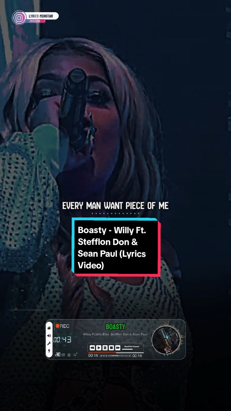 SONG: Boasty ARTIST: Willy Ft. Stefflon Don & Sean Paul #boasty #willy #stefflondon #seanpaul #boasty #idris #remix #mashup #riddim #raggae #jamaicantiktok🇯🇲viral #jamaicanmusic #dmontylyrics #lyricsmonstar #lyrics #Lyricsvideo #afrobeat #africanmusic  #concert #lyrics #trend #fyp #viral #foryou