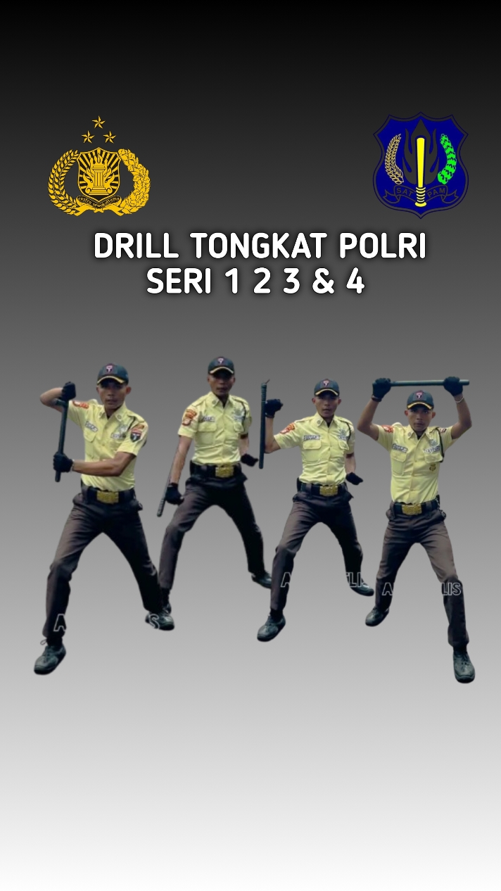 Drill Tongkat Polri Seri 1 2 3 & 4 versi SATPAM terbaru seragam Krem 🧑‍✈️ #satpamindonesia #satpam #senamtongkat #polri #subditsatpampmj #satpamviral #jayatama #tiktok #tiktokfyp @FitriDelis @ditbinmaspmj @jatanraspoldametrojaya @subditsatpampolsuspoldap 