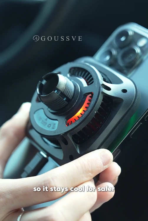 Compatible with Magsafe Car Mount Charger, Wireless Car Charger with lce Cooling 15W Magnetic Car Phone Holder, for iPhone 15 14 13 12 11 Pro Max Plus. #MagSafe #MagSafeCarMount #iPhone16 #viral #trending #trend #typage #cars #phoneholder #cartiktok #musthaves #goussve 